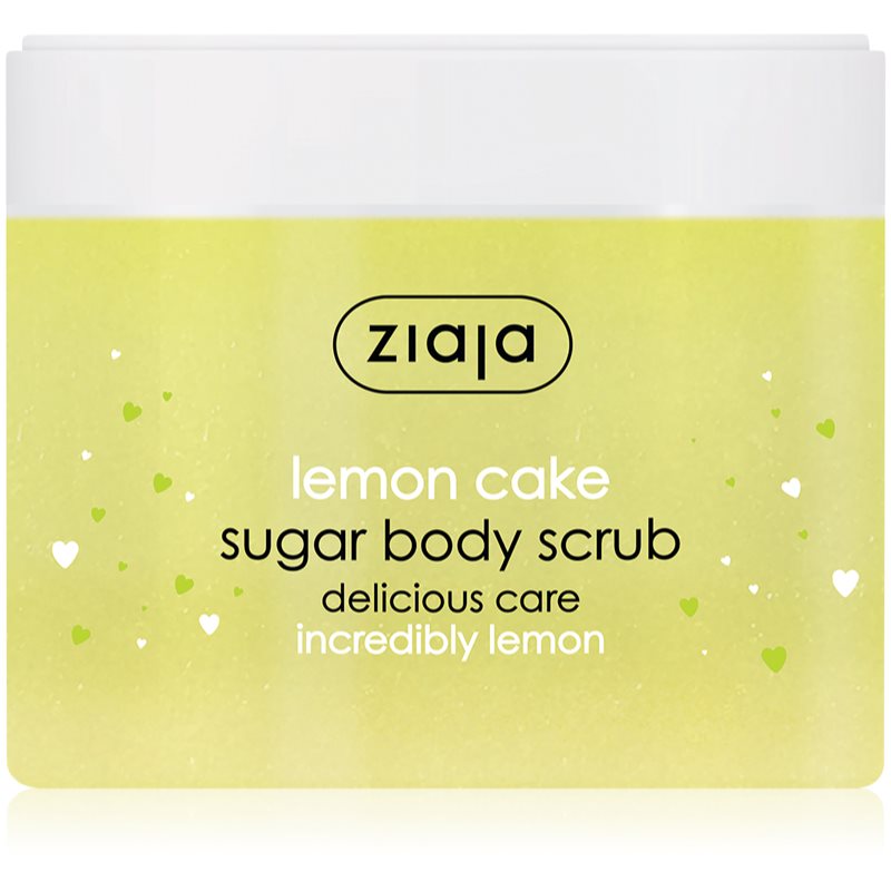 Ziaja Lemon Cake zjemňující cukrový peeling 300 ml - parfo.cz