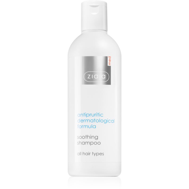 Ziaja Med Antipruritic Dermatological Formula zklidňující šampon pro citlivou pokožku hlavy 300 ml - parfo.cz