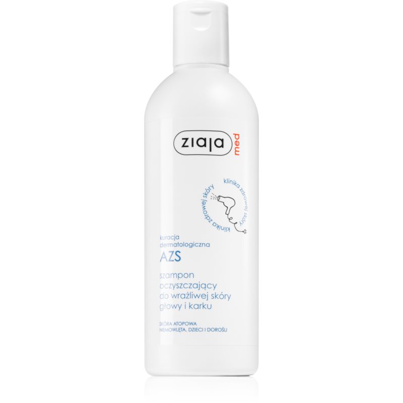 Ziaja Med Atopic Dermatitis Care jemný čisticí šampon pro citlivou pokožku hlavy 300 ml - parfo.cz