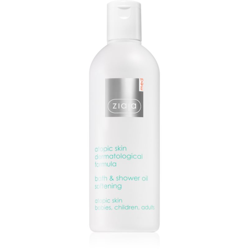 Ziaja Med Atopic Dermatitis Care sprchový a koupelový olej pro atopickou pokožku dětí a dospělých 270 ml - parfo.cz
