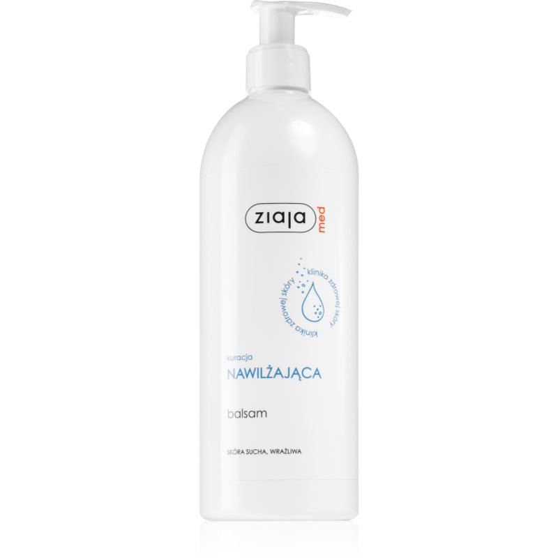 Ziaja Med Hydrating Care tělový balzám s hydratačním účinkem pro suchou a citlivou pokožku 500 ml - parfo.cz