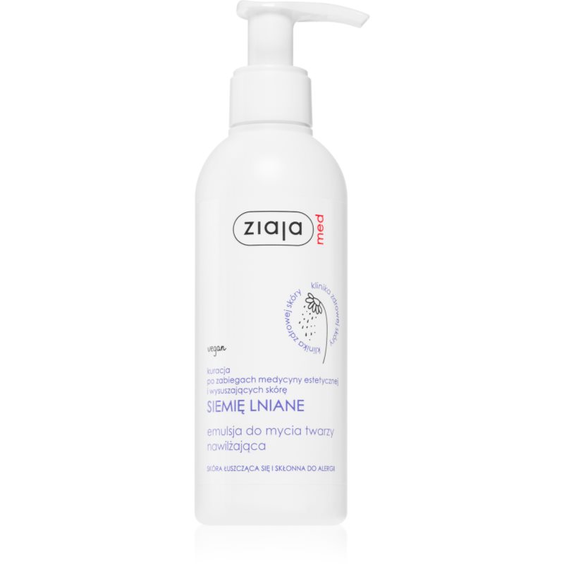 Ziaja Med Linseed intenzivně hydratační mycí emulze 190 ml - parfo.cz