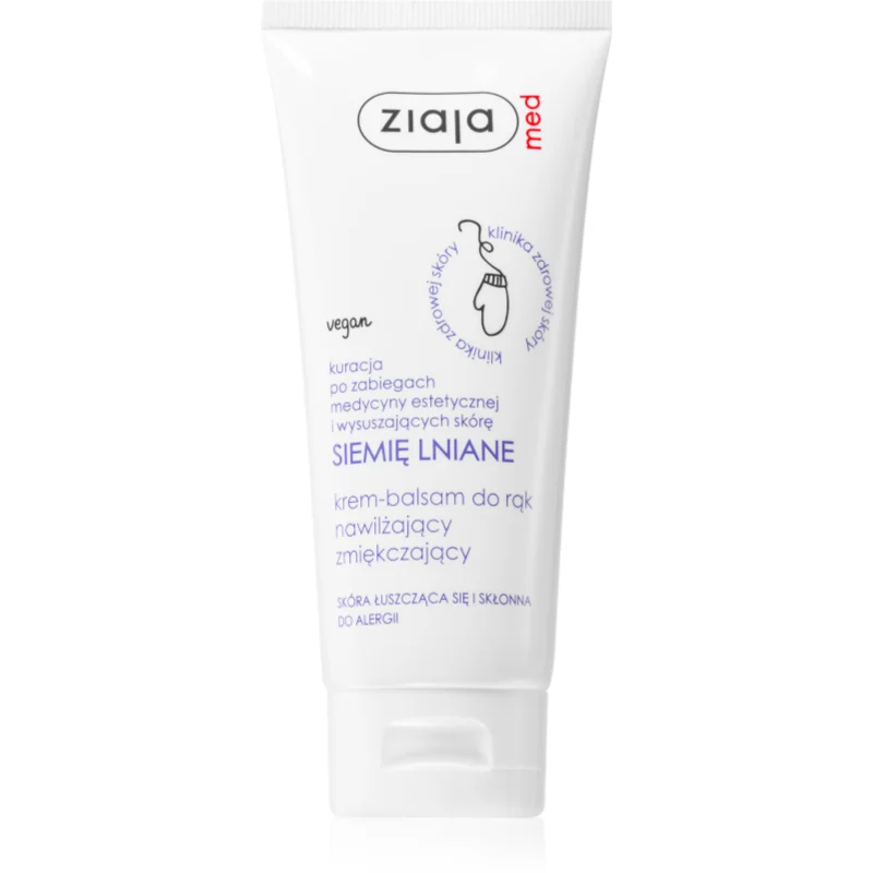 Ziaja Med Linseed krém na ruce s balzámem 100 ml - parfo.cz