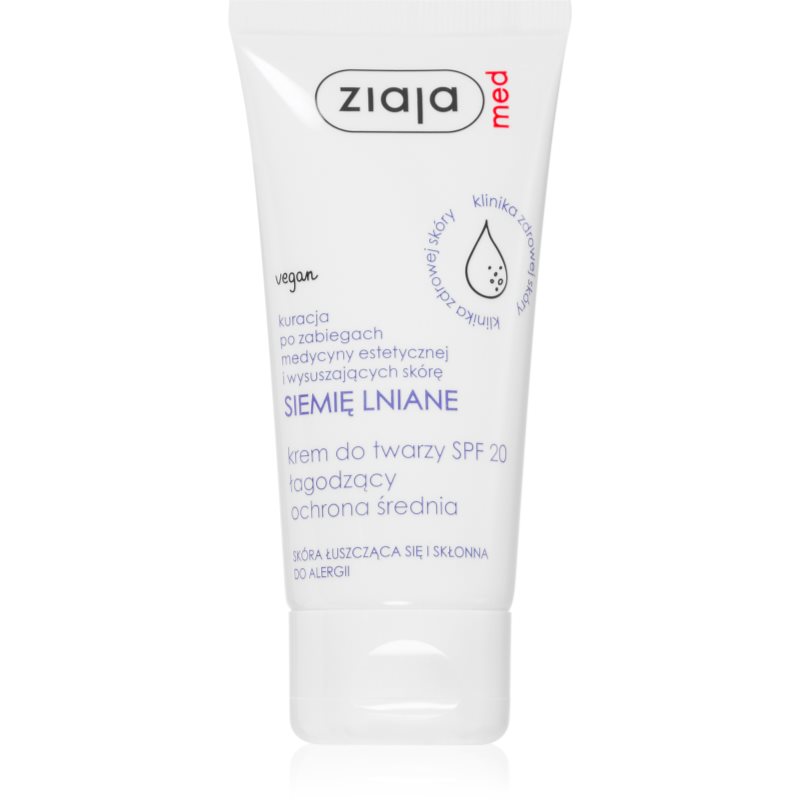 Ziaja Med Linseed pleťový krém na opalování SPF 20 50 ml - parfo.cz