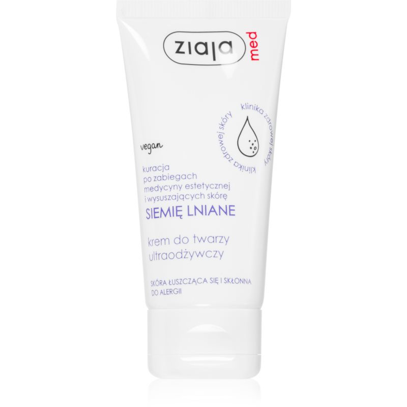 Ziaja Med Linseed vyživující pleťový krém na den i noc 50 ml - parfo.cz