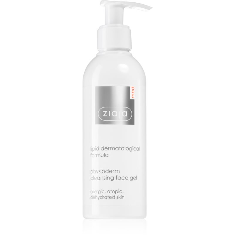 Ziaja Med Lipid Dermatological Formula fyziologický čisticí gel pro atopickou a alergickou pleť 200 ml - parfo.cz