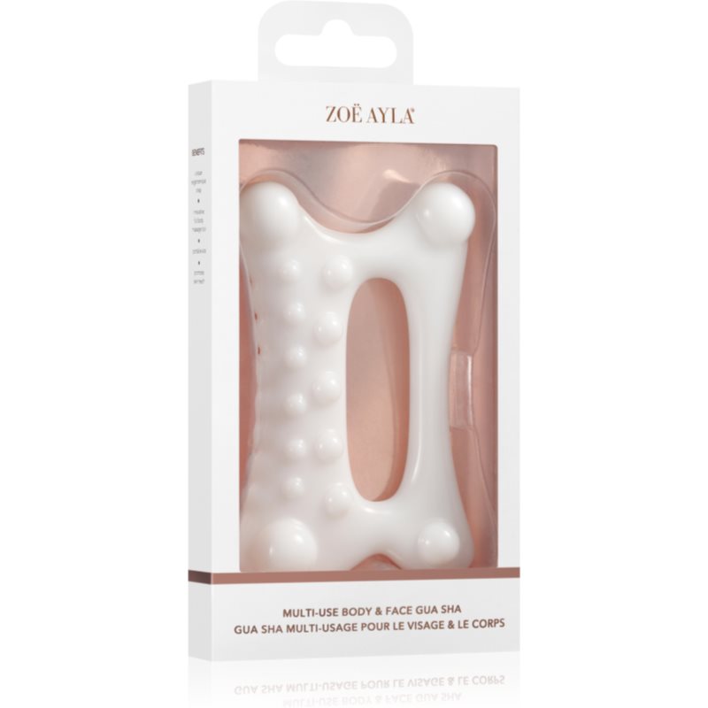 Zoë Ayla Multi-Use Body & Face Gua Sha masážní pomůcka na obličej a tělo 1 ks - parfo.cz