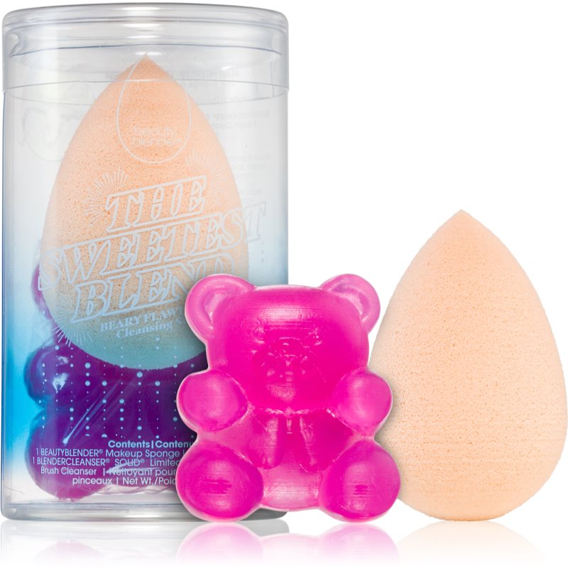 beautyblender® The Sweetest Blend Beary Flawless Cleansing Set sada pro dokonalý vzhled - parfo.cz