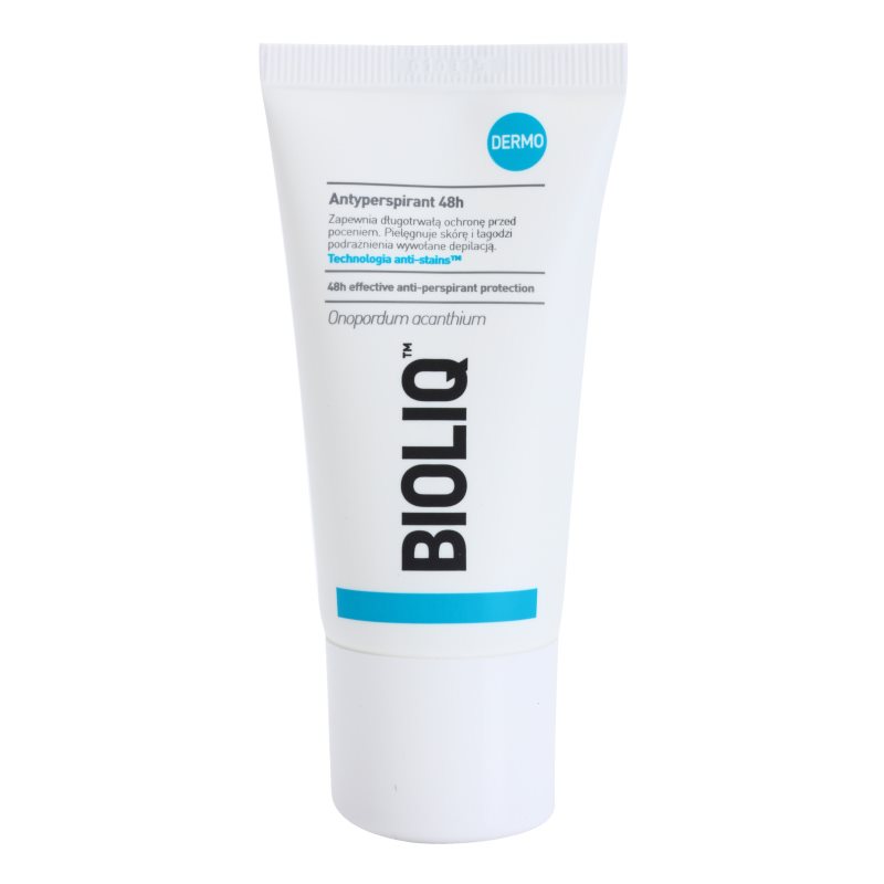 Bioliq Dermo antiperspirant roll-on pro citlivou a depilovanou pokožku 48h 50 ml - parfo.cz