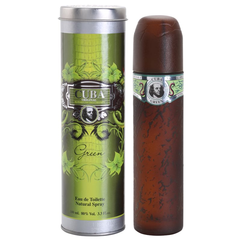 Cuba Green toaletní voda pro muže 100 ml - parfo.cz