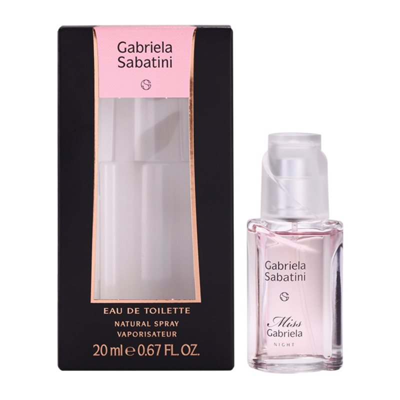 Gabriela Sabatini Miss Gabriela Night toaletní voda pro ženy 20 ml - parfo.cz