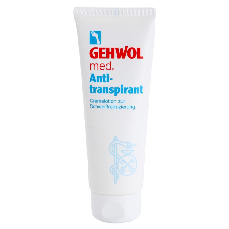 Gehwol Med krémový antiperspirant pro redukci pocení na nohy 125 ml - parfo.cz