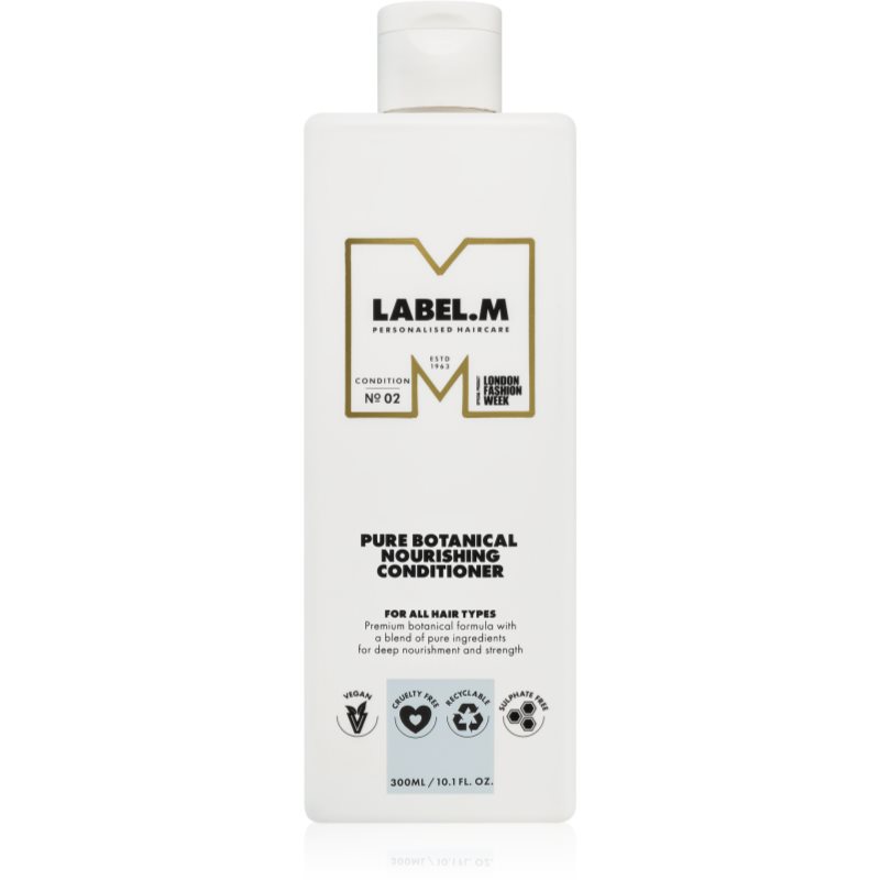 label.m Pure Botanical hydratační kondicionér pro všechny typy vlasů 300 ml - parfo.cz