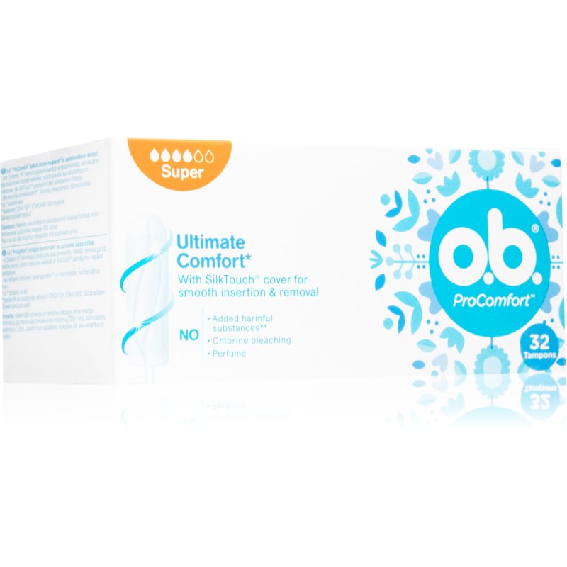 o.b. Pro Comfort Super tampony 32 ks - parfo.cz