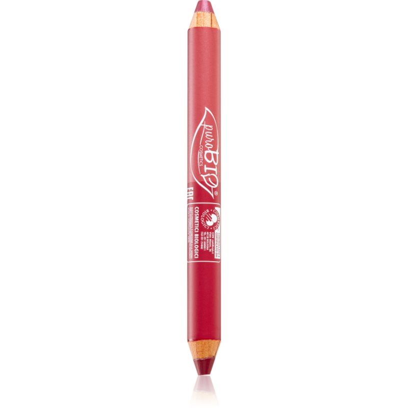 puroBIO Cosmetics Duo Day & Night multifunkční tužka na oči