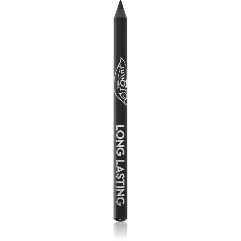 puroBIO Cosmetics Long Lasting Eyeliner dlouhotrvající tužka na oči odstín Black 1