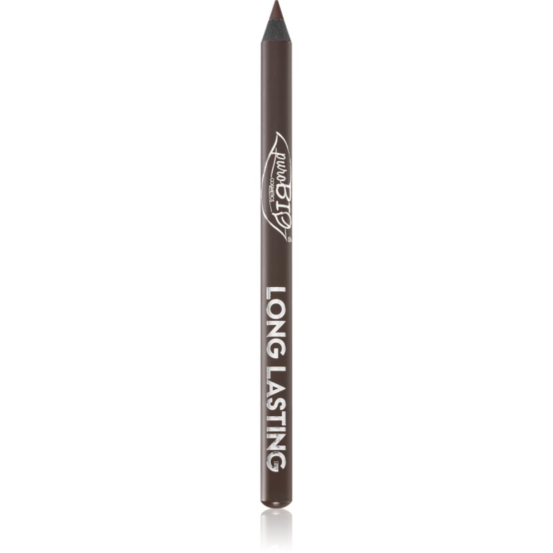 puroBIO Cosmetics Long Lasting Eyeliner dlouhotrvající tužka na oči odstín Brown 1