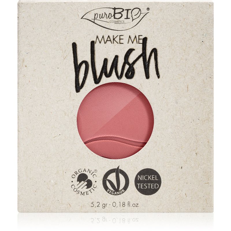 puroBIO Cosmetics Long-lasting Blush Refill dlouhotrvající tvářenka náplň 5
