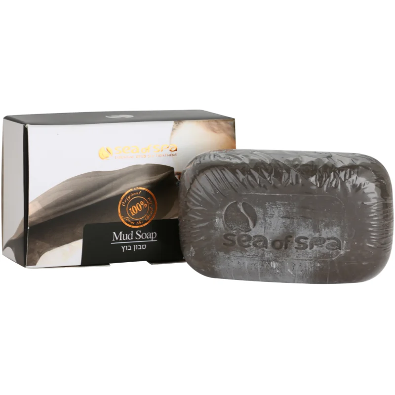 Sea of Spa Essential Dead Sea Treatment tuhé mýdlo s černým bahnem 125 g - parfo.cz