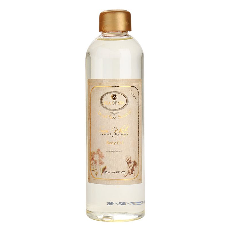 Sea of Spa Snow White tělový olej pro ženy 250 ml - parfo.cz