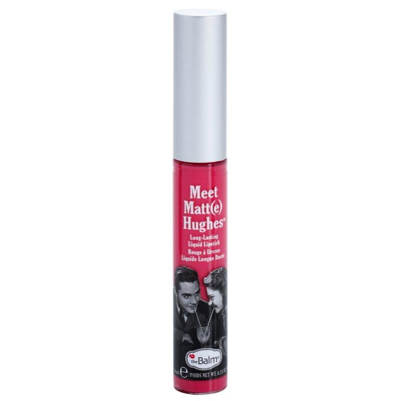 theBalm Meet Matt(e) Hughes Long Lasting Liquid Lipstick dlouhotrvající tekutá rtěnka odstín Chivalrous 7.4 ml - parfo.cz