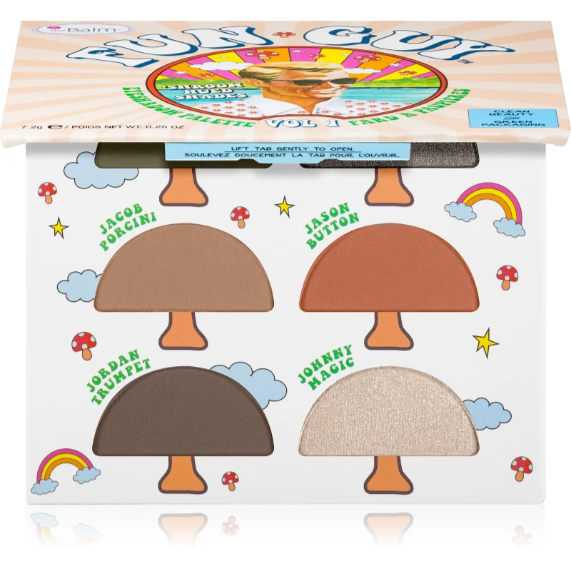 theBalm Fun Guy Eyeshadow Palette Vol 1 paletka očních stínů 7