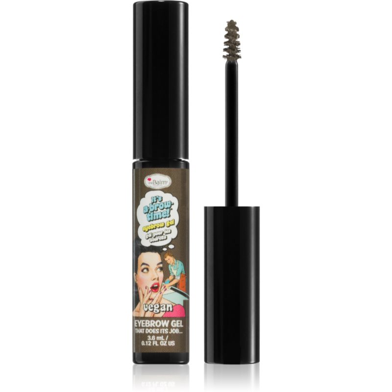 theBalm It's a Brow Time Brow Gel gel na obočí odstín Dark Brown 3