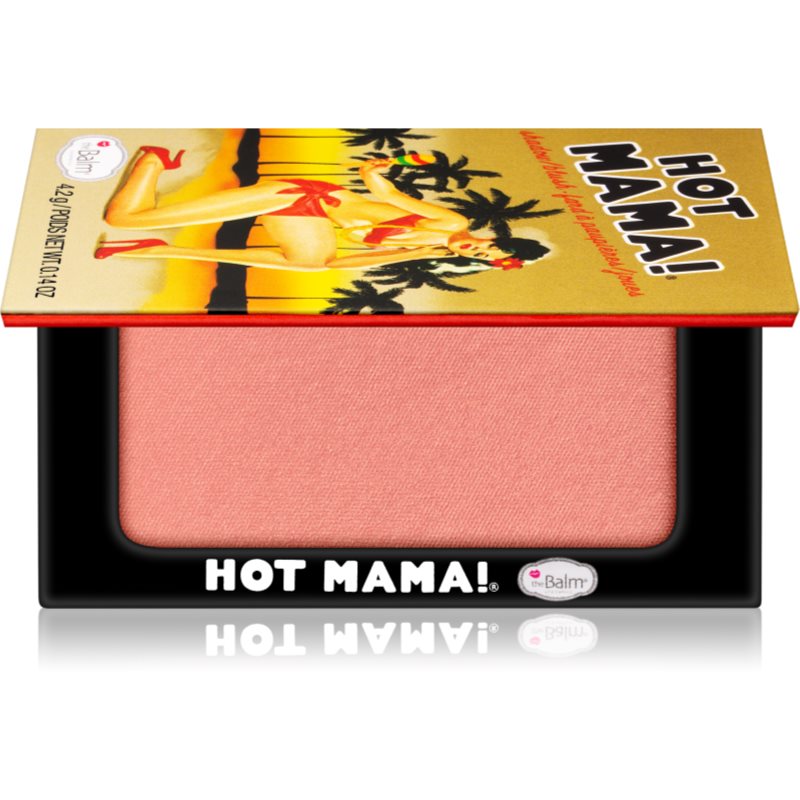 theBalm Mama® Hot tvářenka a oční stíny v jednom odstín Beautiful Peachy Pink 4.2 g - parfo.cz