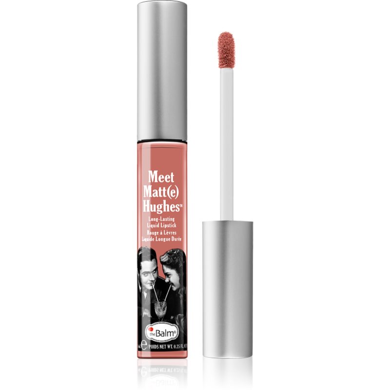 theBalm Meet Matt(e) Hughes Long Lasting Liquid Lipstick dlouhotrvající tekutá rtěnka odstín Patient 7.4 ml - parfo.cz