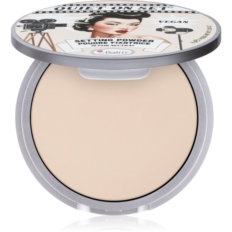 theBalm Quiet on Set matující pudr odstín 01 Fair Neutral 8 g - parfo.cz
