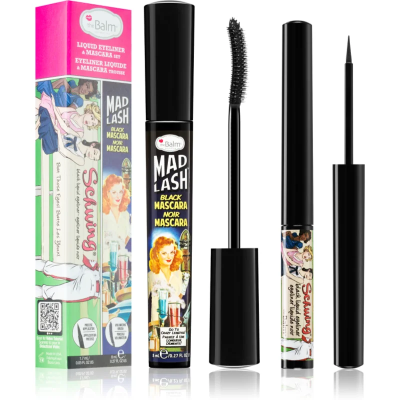 theBalm Schwing® & Mad Lash make-up sada na oči - parfo.cz