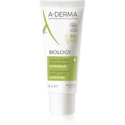 A-Derma Biology lehký hydratační krém pro normální až smíšenou pleť 40 ml - parfo.cz