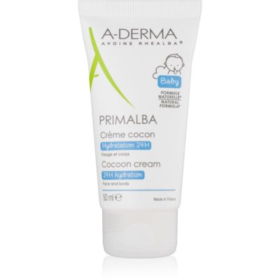 A-Derma Primalba Baby ochranný krém pro děti s hydratačním účinkem na obličej a tělo 50 ml - parfo.cz