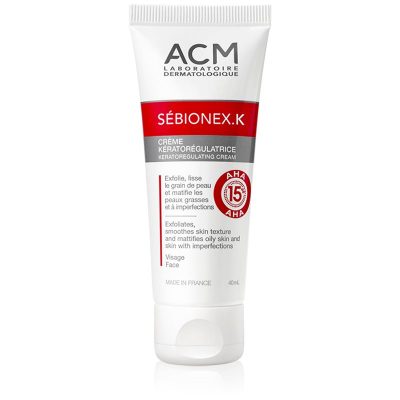 ACM Sébionex K ochranný matující krém pro mastnou pleť s nedokonalostmi s AHA kyselinami 40 ml - parfo.cz