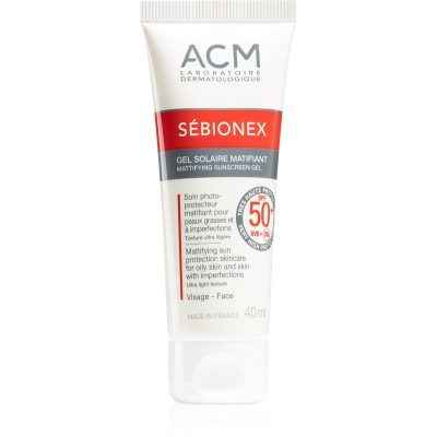 ACM Sébionex SPF 50+ zmatňující pleťový gel 40 ml - parfo.cz