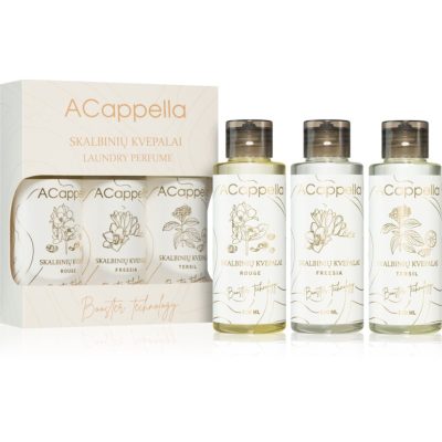 ACappella Laundry Parfume vůně do prádla 3x100 ml - parfo.cz