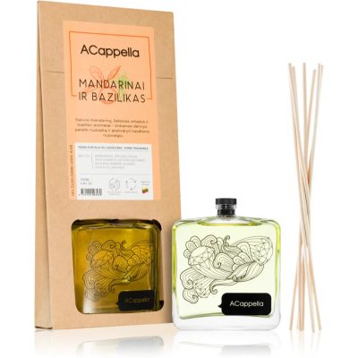 ACappella Mandarin and Basil aroma difuzér s náplní 100 ml - parfo.cz