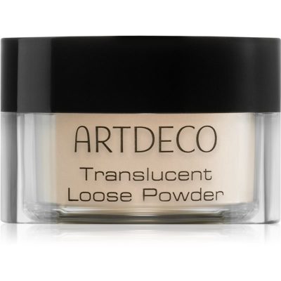 ARTDECO Translucent Loose Powder transparentní sypký pudr odstín 02 Translucent Light 8 g - parfo.cz