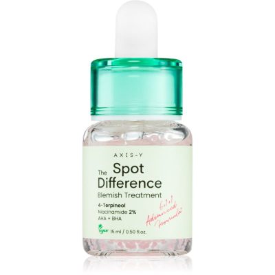 AXIS-Y 6+1+1 Advanced Formula Spot The Difference Blemish Treatment lokální péče proti akné pro citlivou pleť 15 ml - parfo.cz