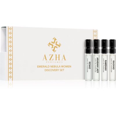 AZHA Perfumes Emerald Nebula Women Discovery Set sada pro ženy - parfo.cz
