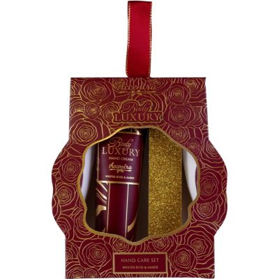 Accentra Body Luxury Winter Rose & Amber dárková sada na ruce a nehty - parfo.cz