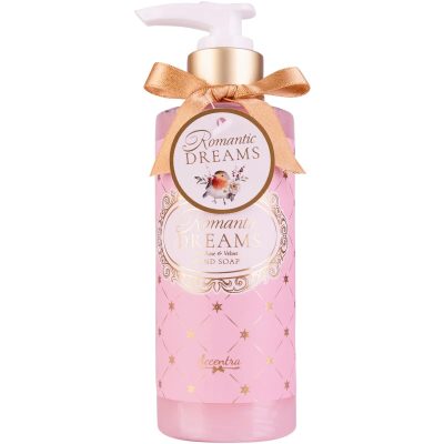 Accentra Romantic Dreams Tea Rose & Velvet tekuté mýdlo na ruce s pumpičkou 200 ml - parfo.cz