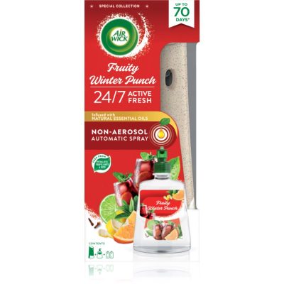 Air Wick Active Fresh Family Winter Punch automatický osvěžovač vzduchu s náplní 228 ml - parfo.cz