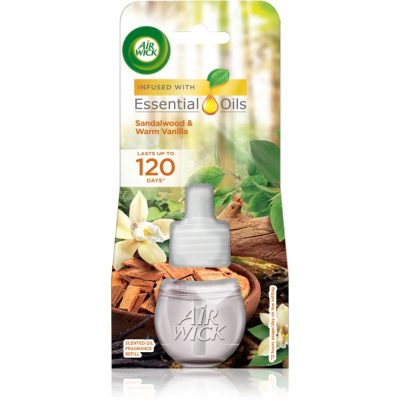 Air Wick Electric Sandalwood & Vanilla náplň do elektrického difuzéru 19 ml - parfo.cz