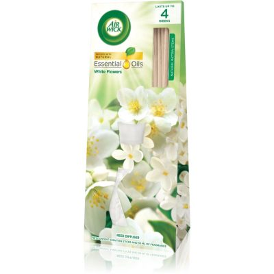 Air Wick Essential Oils White Flowers aroma difuzér s náplní 30 ml - parfo.cz