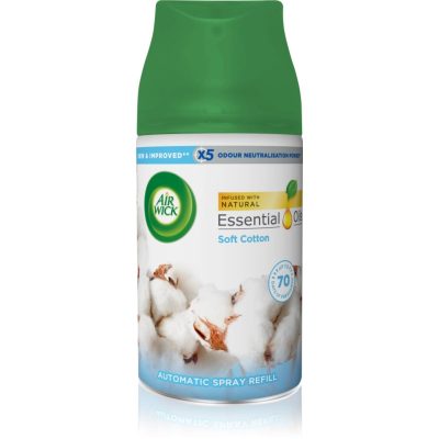 Air Wick Freshmatic Soft Cotton osvěžovač vzduchu náhradní náplň 250 ml - parfo.cz
