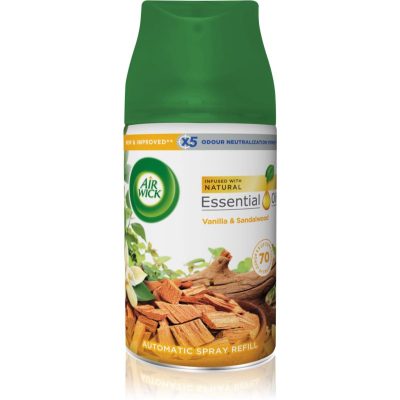 Air Wick Freshmatic Vanilla & Sandalwood osvěžovač vzduchu náhradní náplň 250 ml - parfo.cz