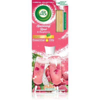 Air Wick Reed Diffuser Sparkling Rose & Raspberry aroma difuzér s náplní 25 ml - parfo.cz