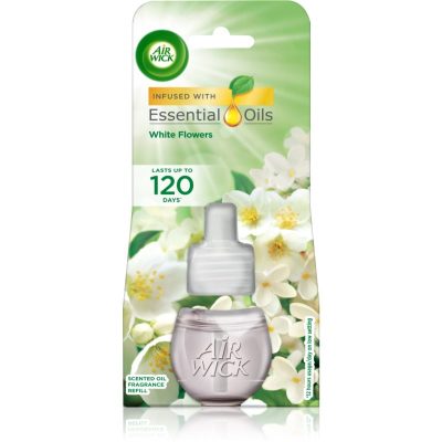 Air Wick White Flowers náplň do elektrického difuzéru 19 ml - parfo.cz