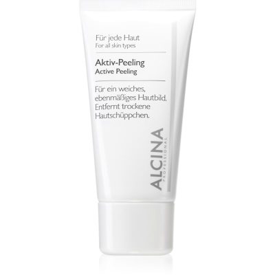 Alcina For All Skin Types aktivní peeling pro jemnou a vyhlazenou pleť 50 ml - parfo.cz
